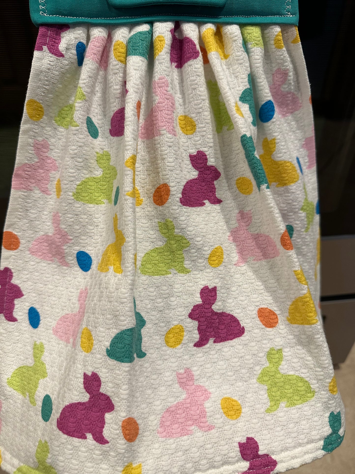 Don't Worry Be Hoppy Green Towel