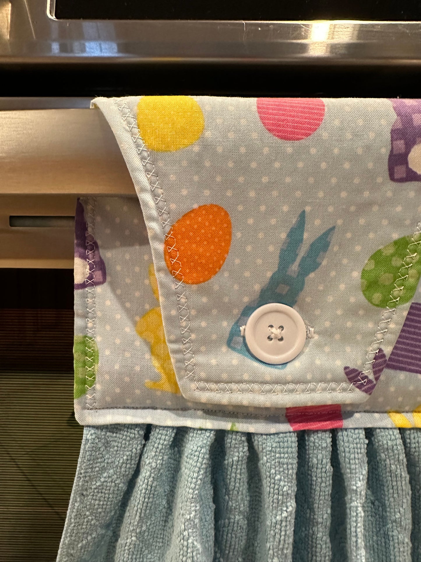Easter Eggs and Bunnies Towel