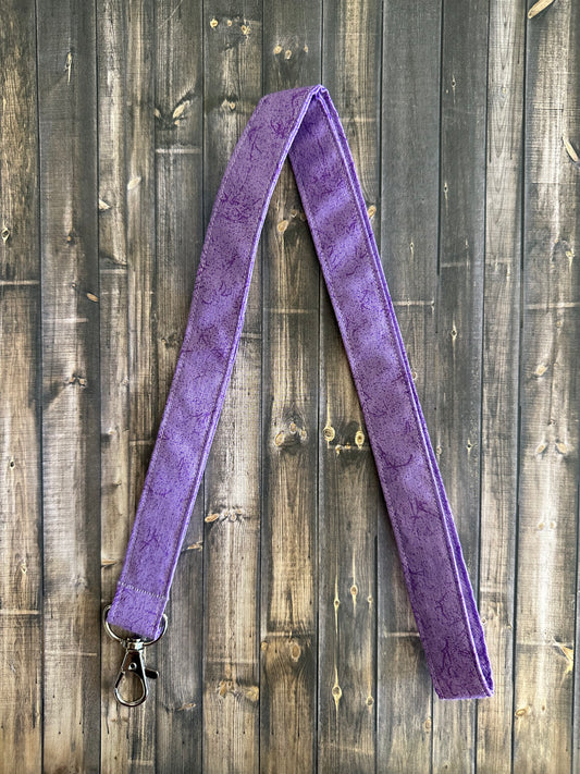 Snap Crackle Purple Lanyard
