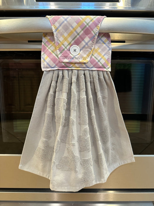 Hippity Hop Plaid Towel