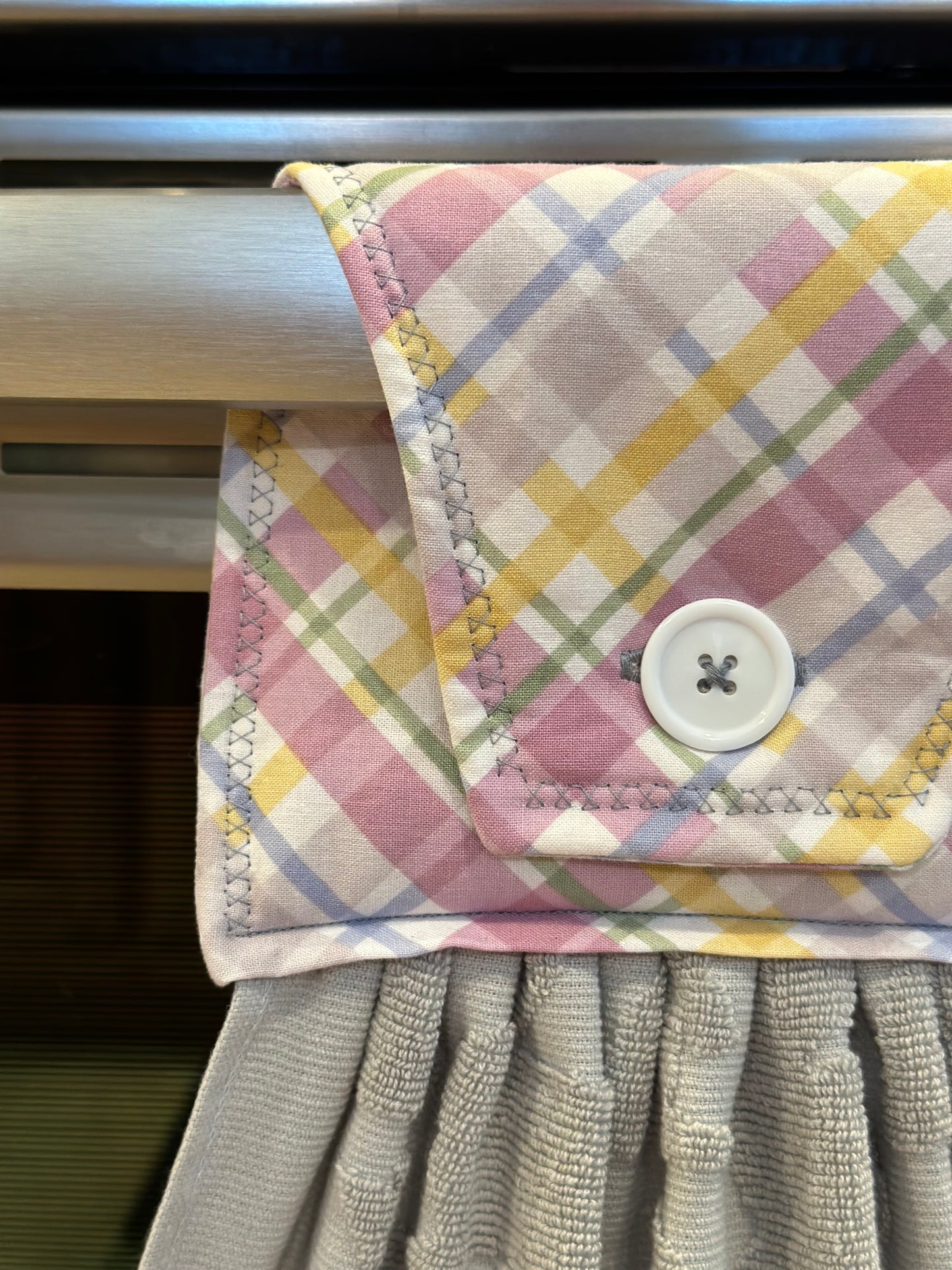 Hippity Hop Plaid Towel