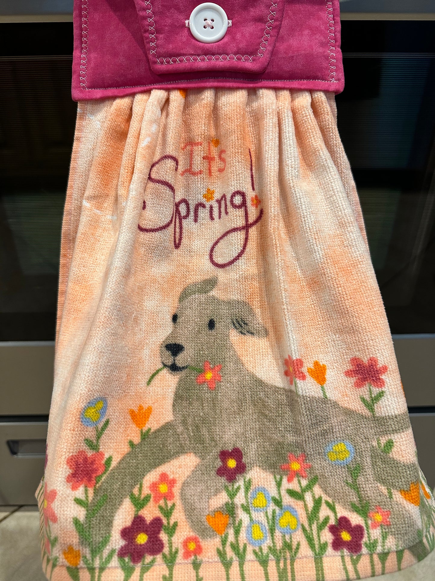 It's Spring! Doggy Towel