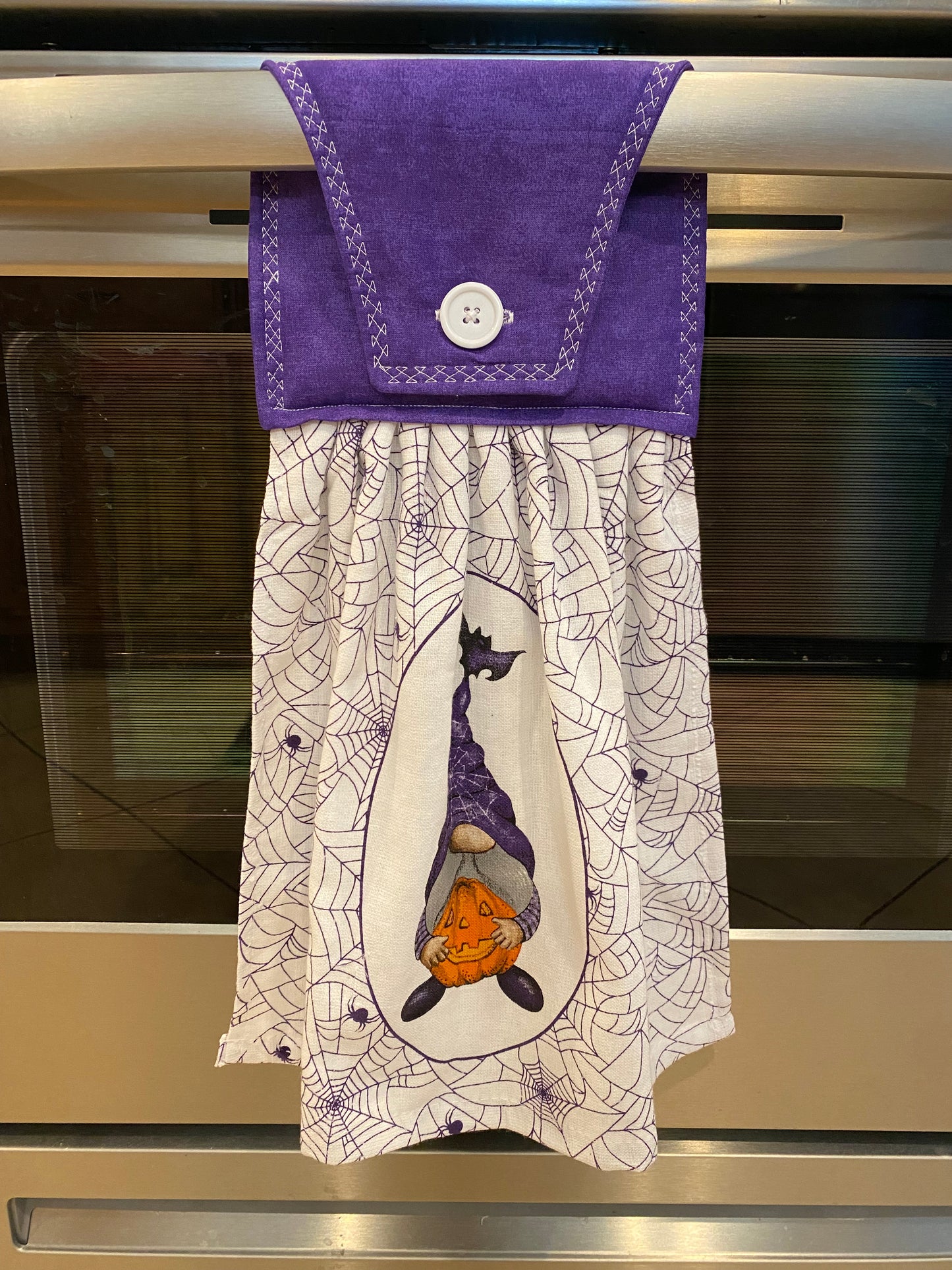 Spooky Spiders Gnome Towel