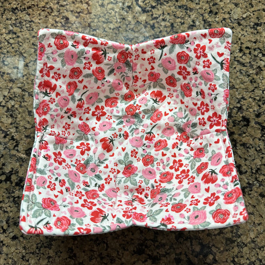 Roses + Hearts Microwave Bowl Cozy