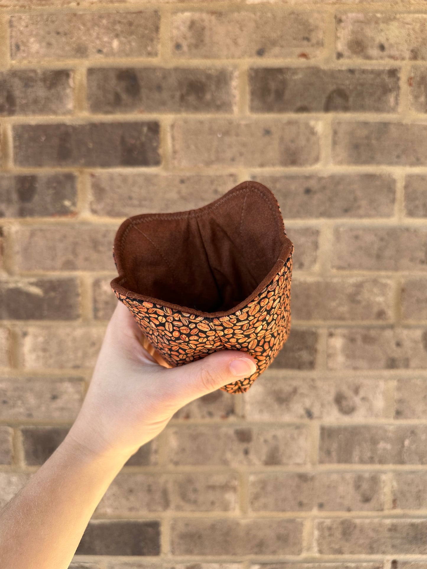 Coffee Beans Pint Size Cozy