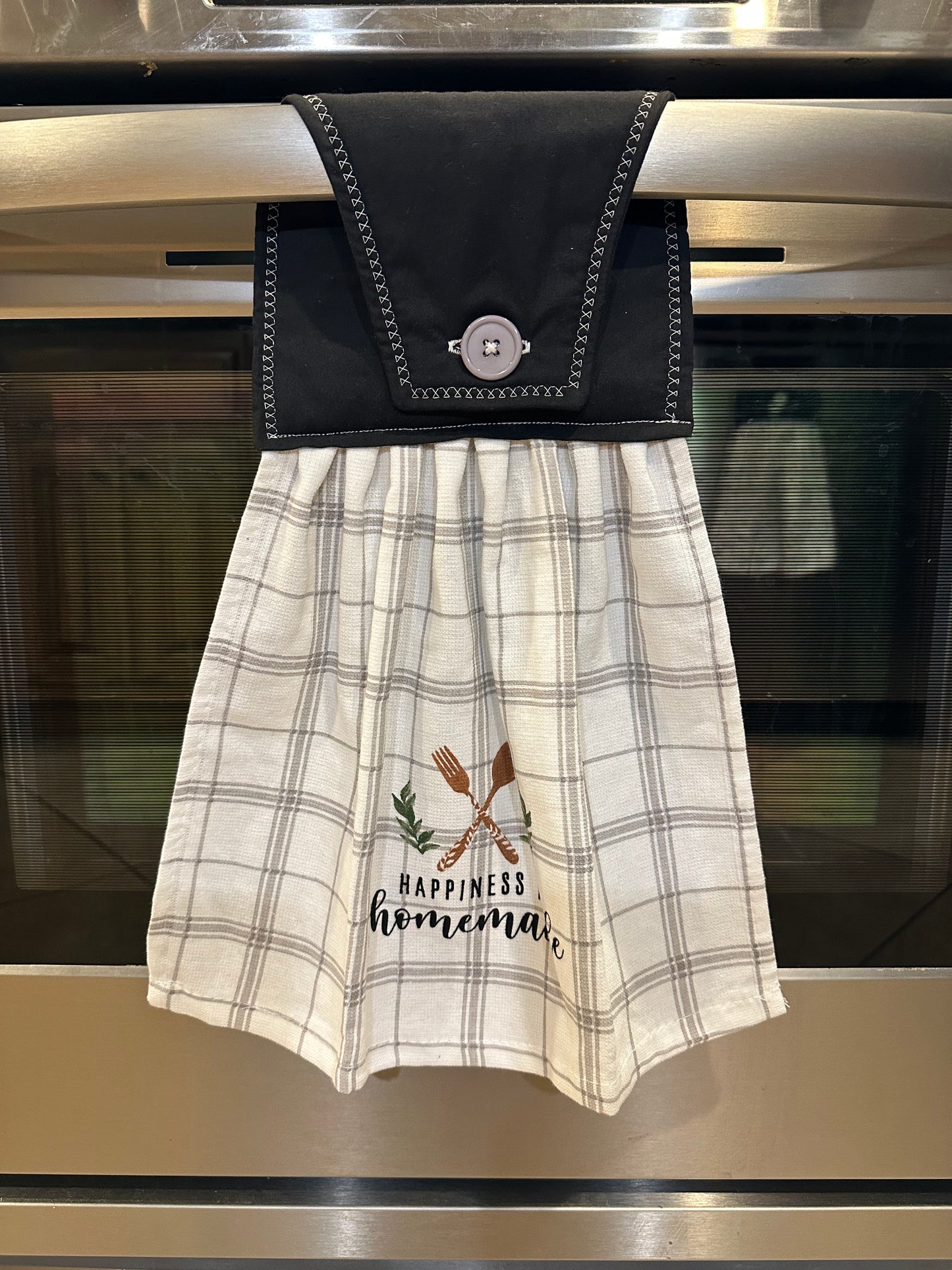 Happiness Is Homemade Towel