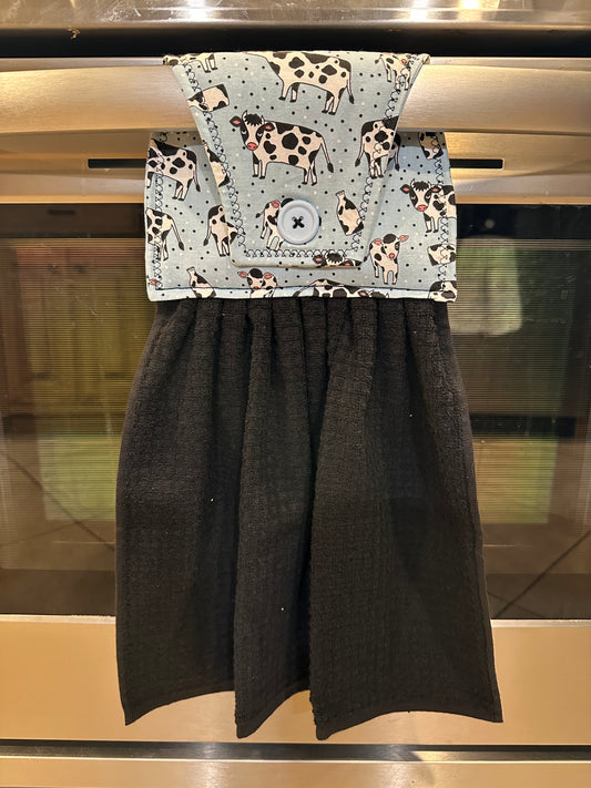 Cows and Containers Towel