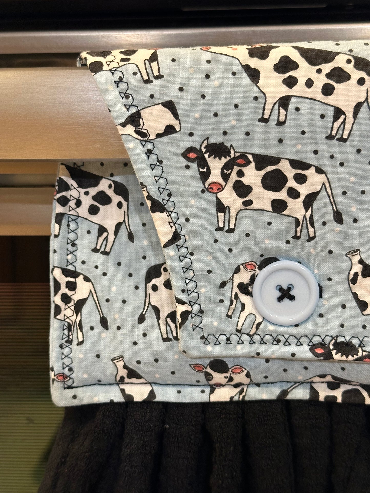 Cows and Containers Towel
