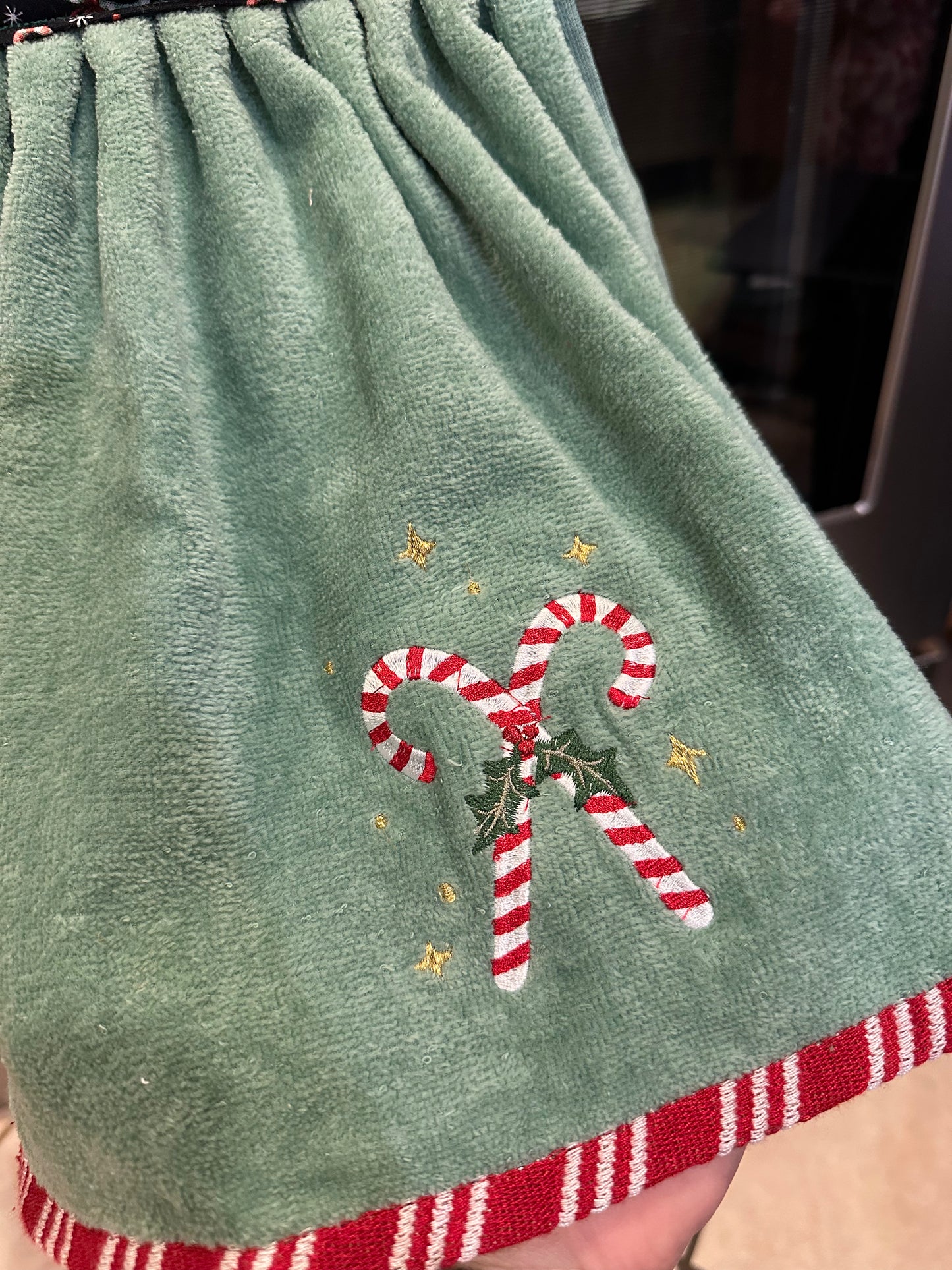 Candy Cane Towel