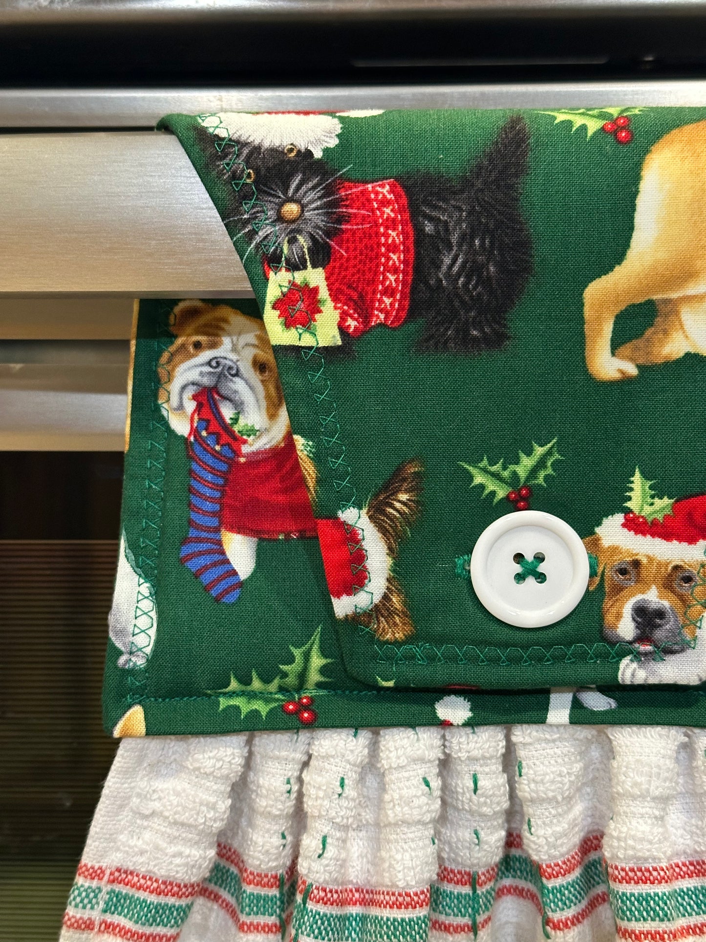 Festive Doggies Towel