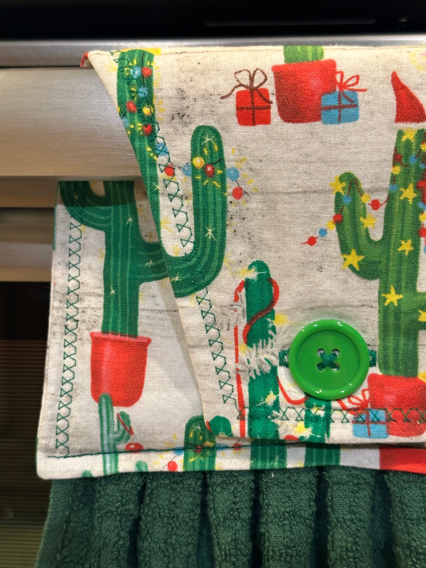Christmas Cactus Towel