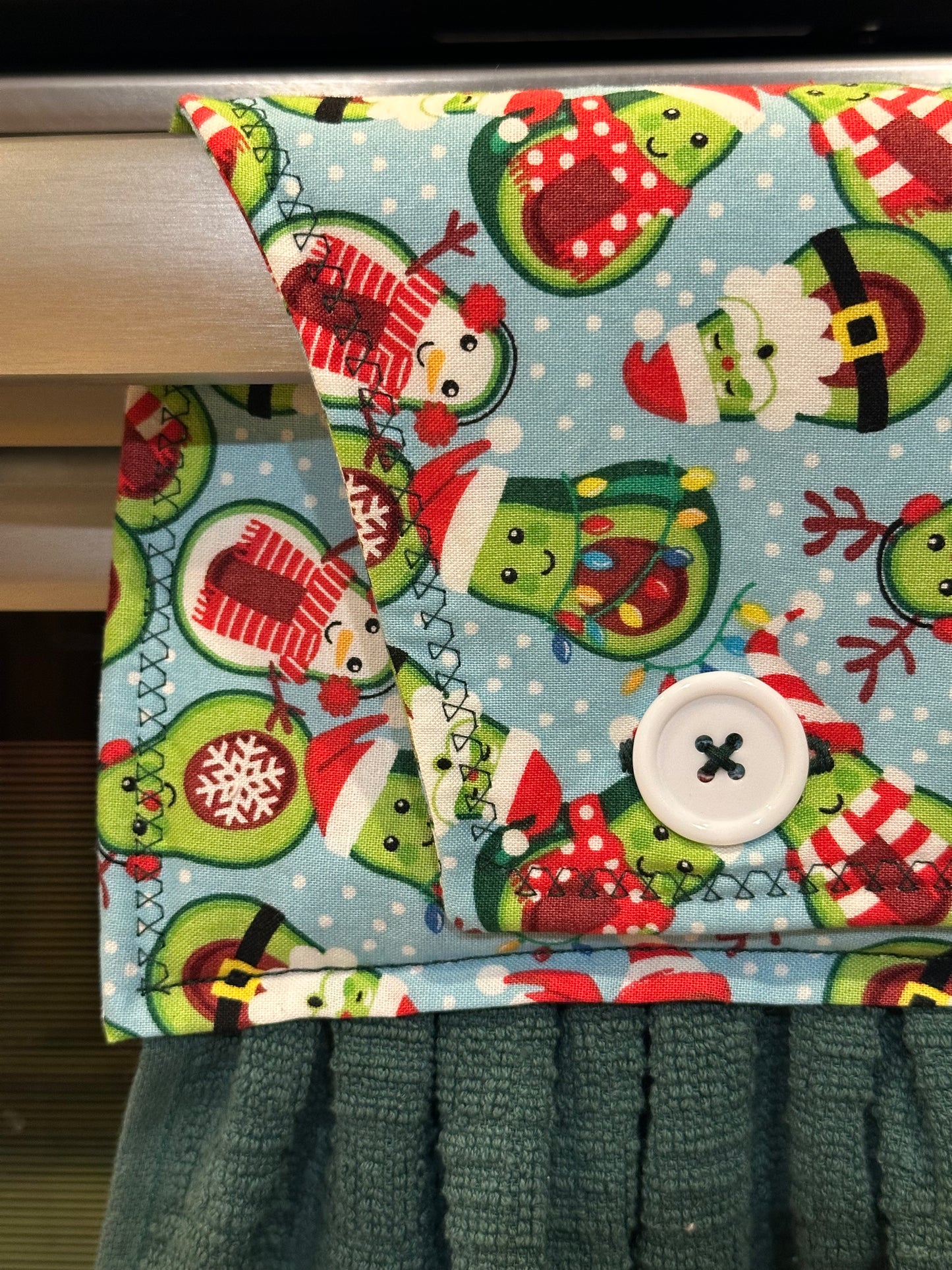 Festive Avocados Towel