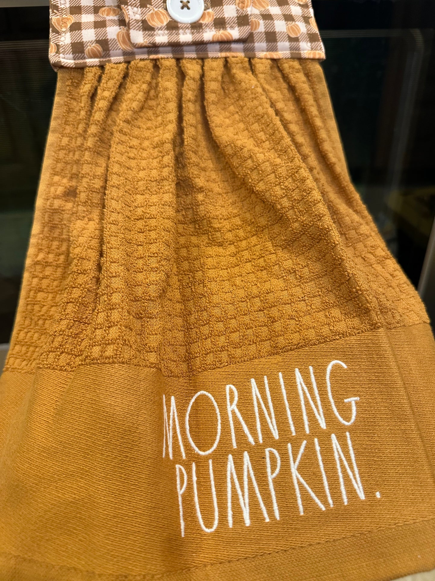 Morning Pumpkin Towel