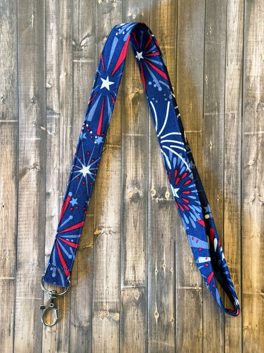 Fireworks Lanyard