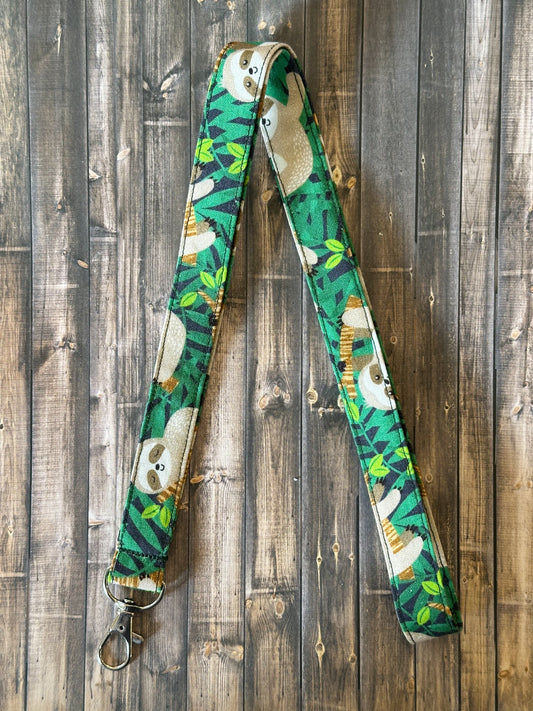 Sloth Lanyard