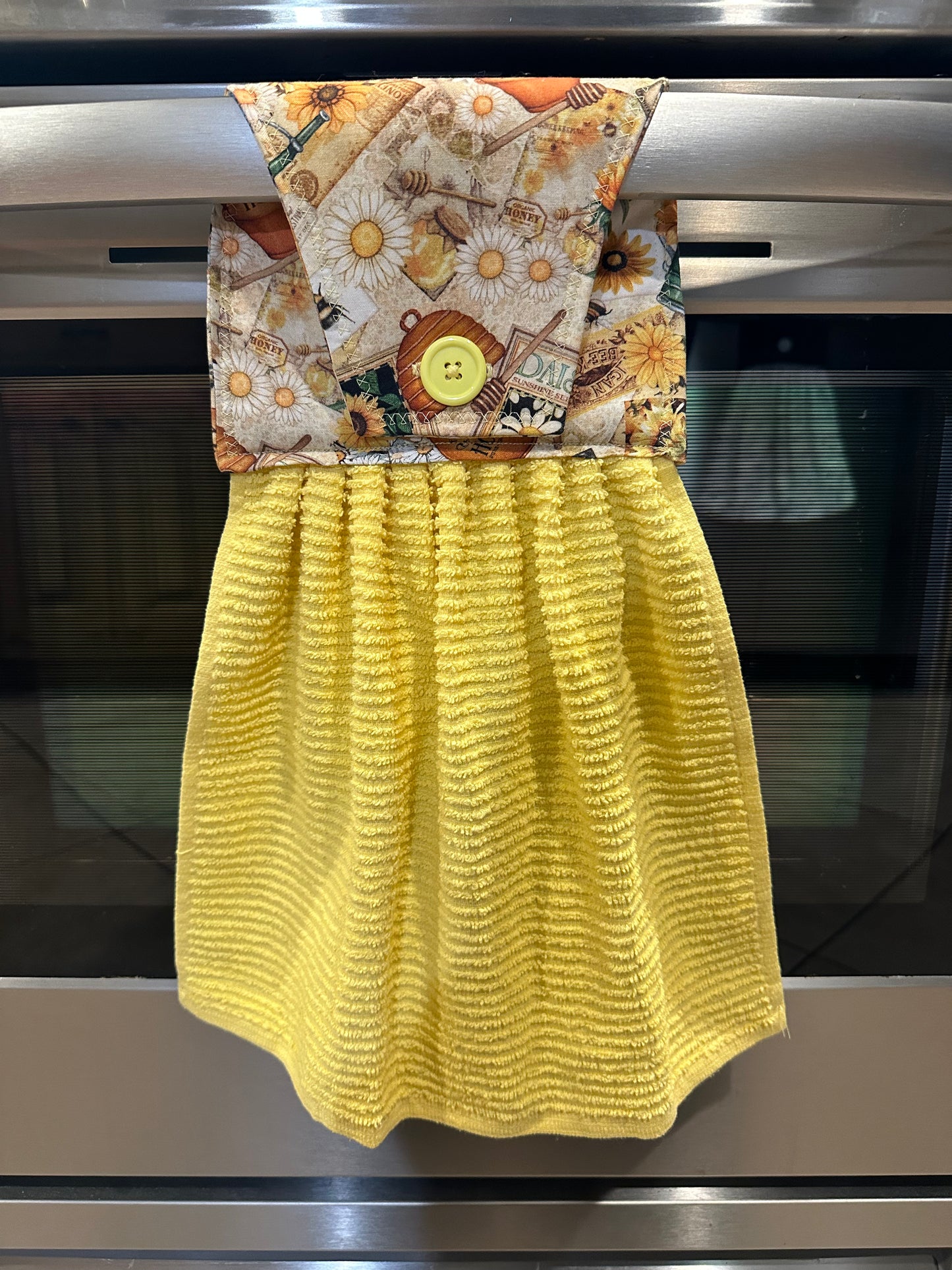 Honey Bees & Flowers Towel