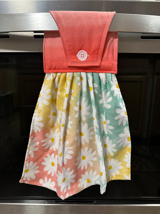 Ombré Daisy Towel