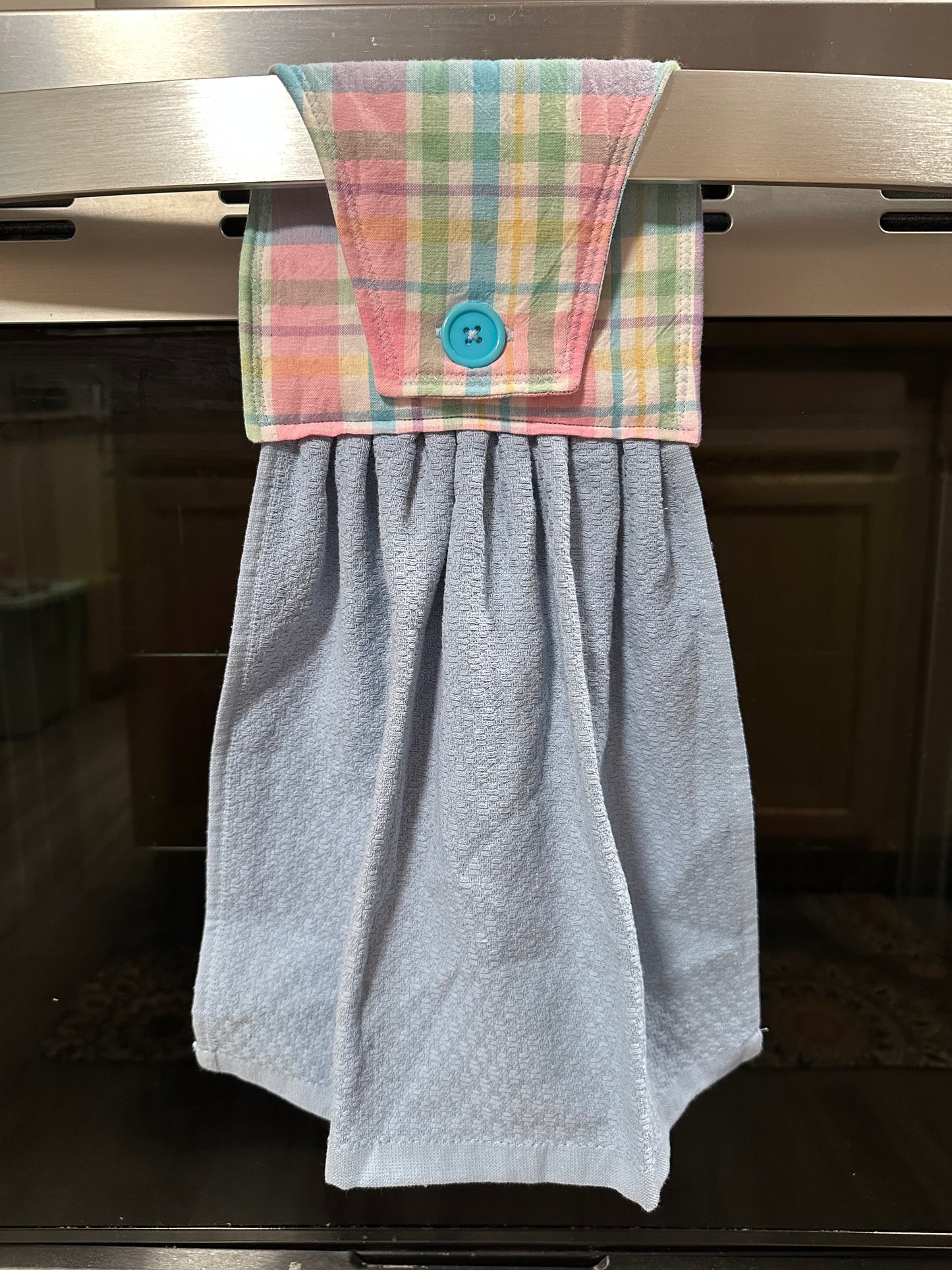 Pastel Plaid Towel