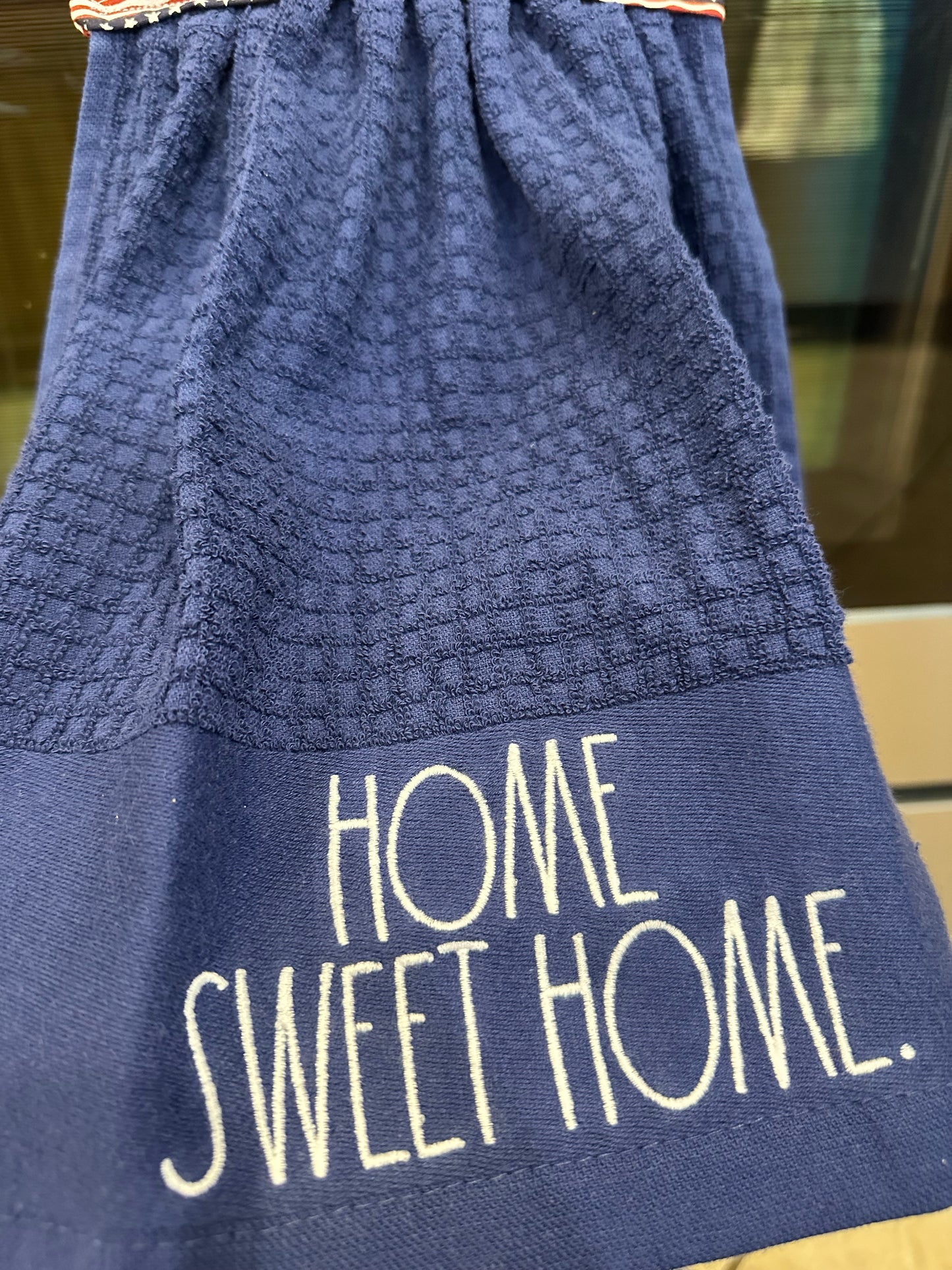 Home Sweet Home Flag Towel