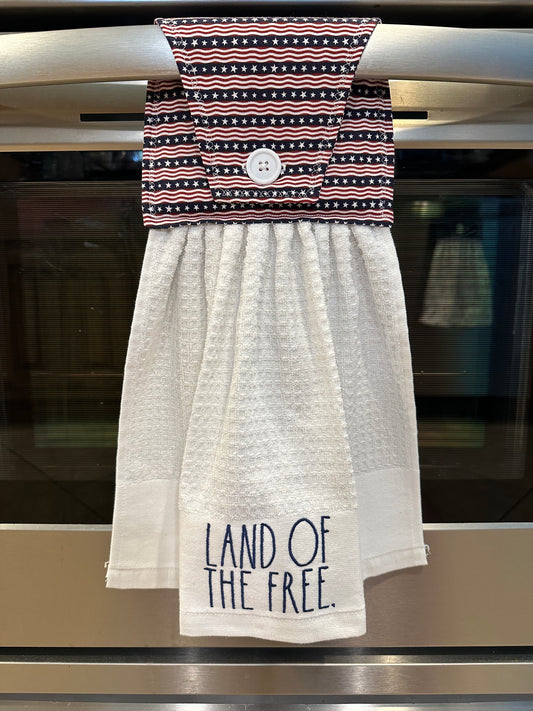 Land of the Free Flag Towel