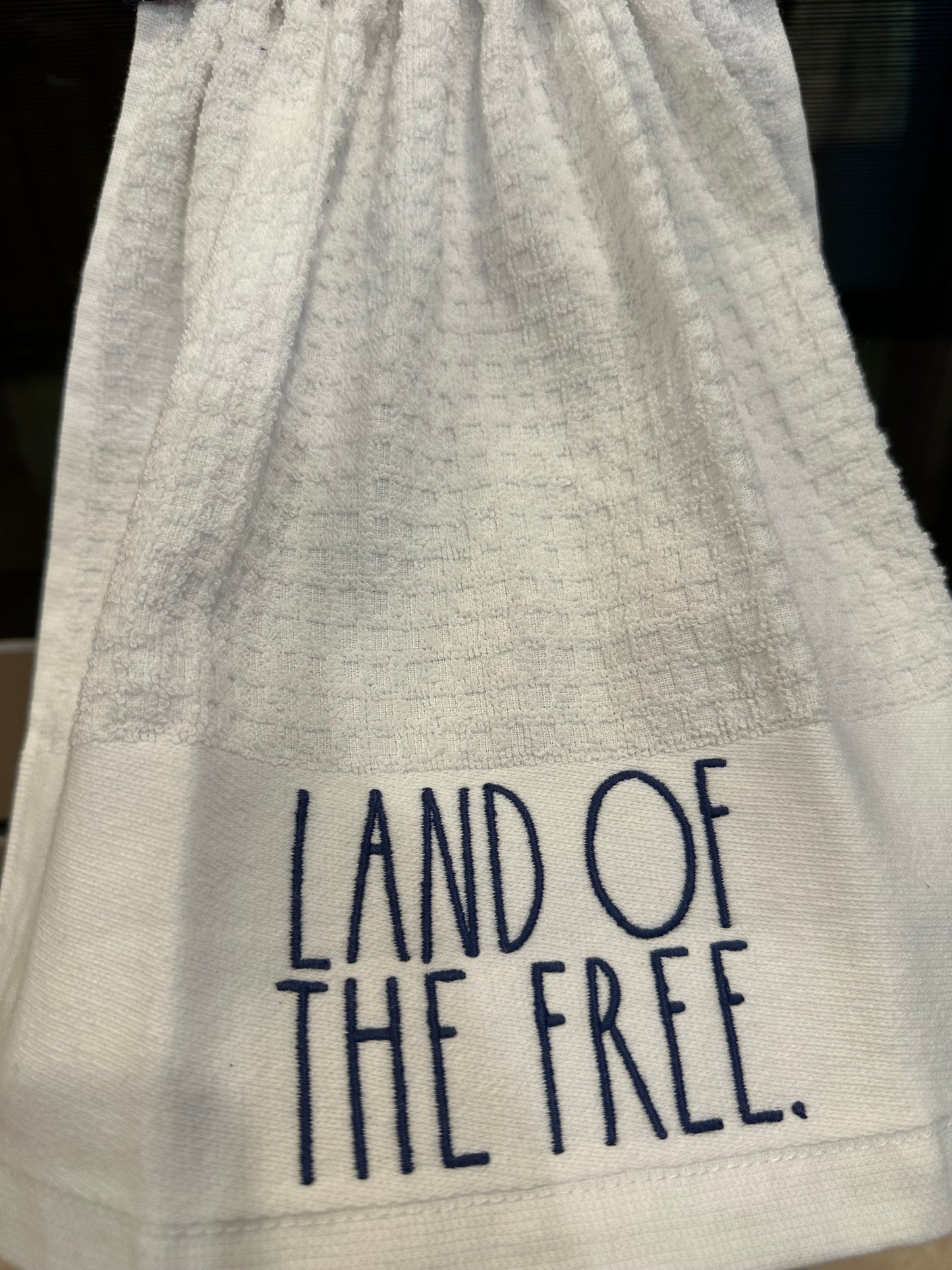 Land of the Free Flag Towel