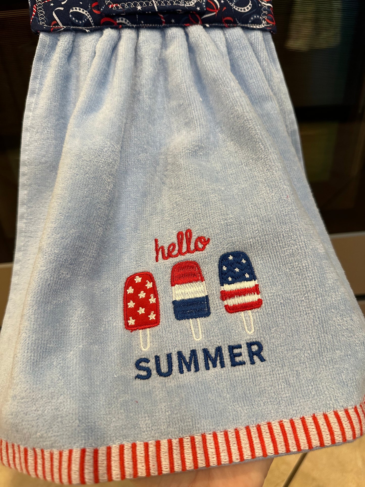 Hello Summer (Popsicles) Towel