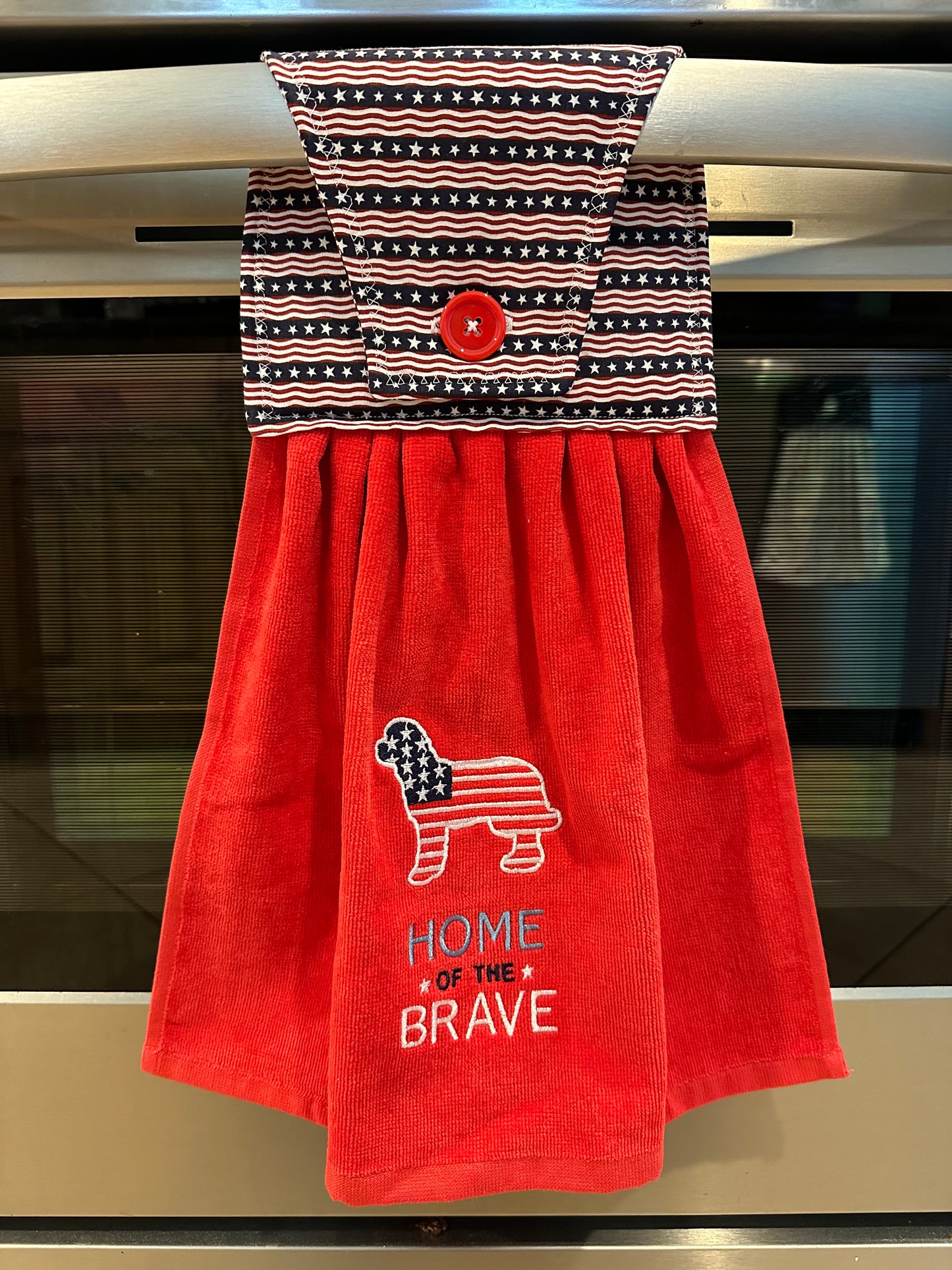 Home of the Brave (Dog) Towel