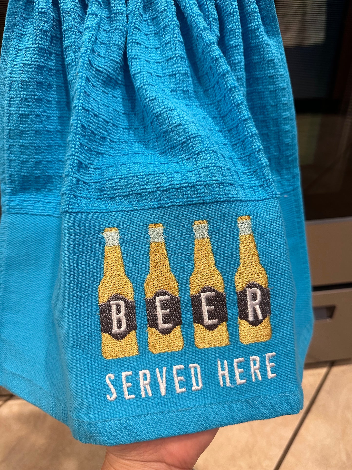 Served Here Towel