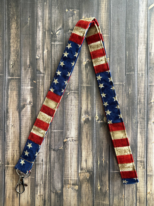Vertical Flag Lanyard