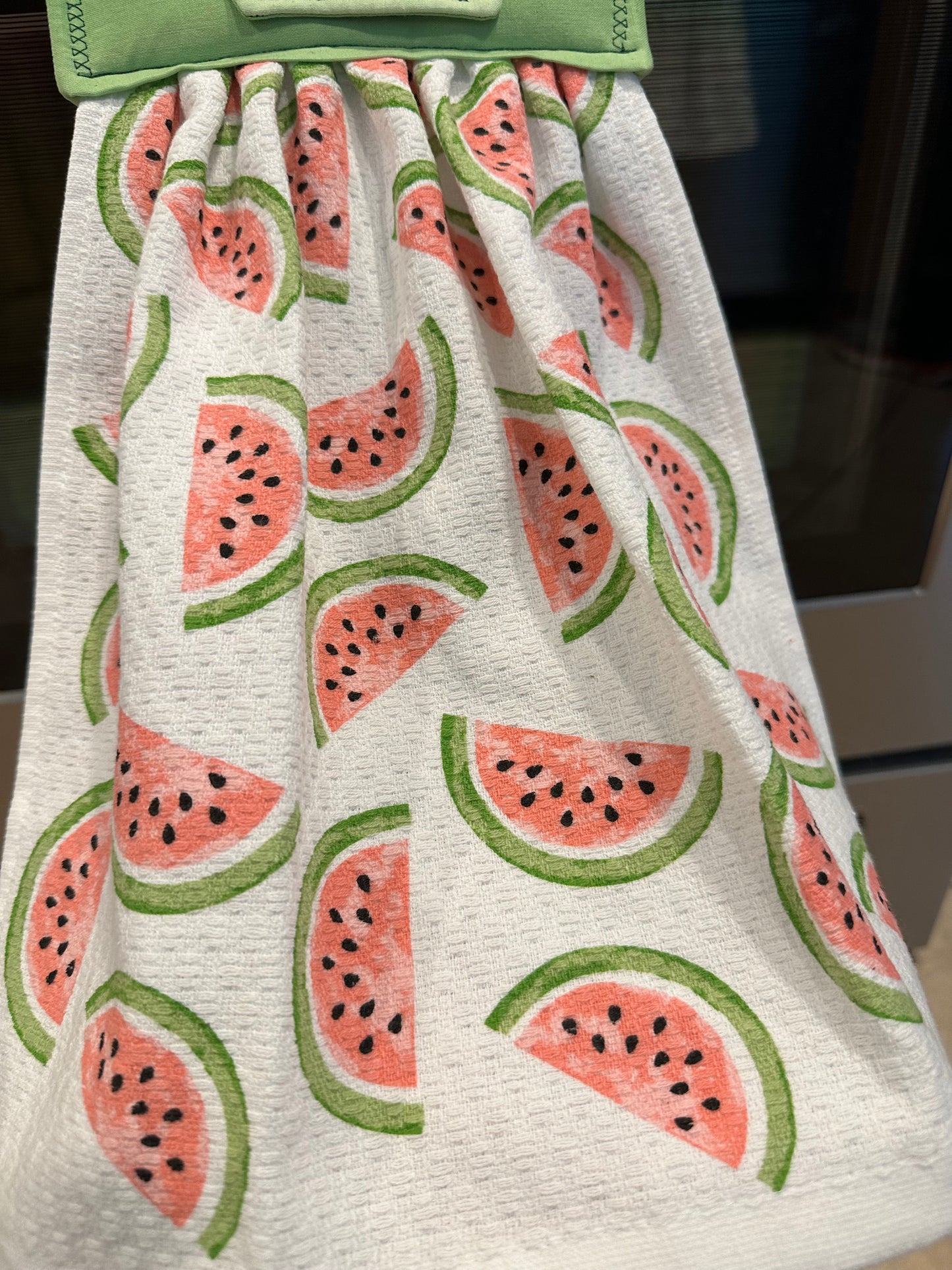 Watermelon Ombré Green Towel