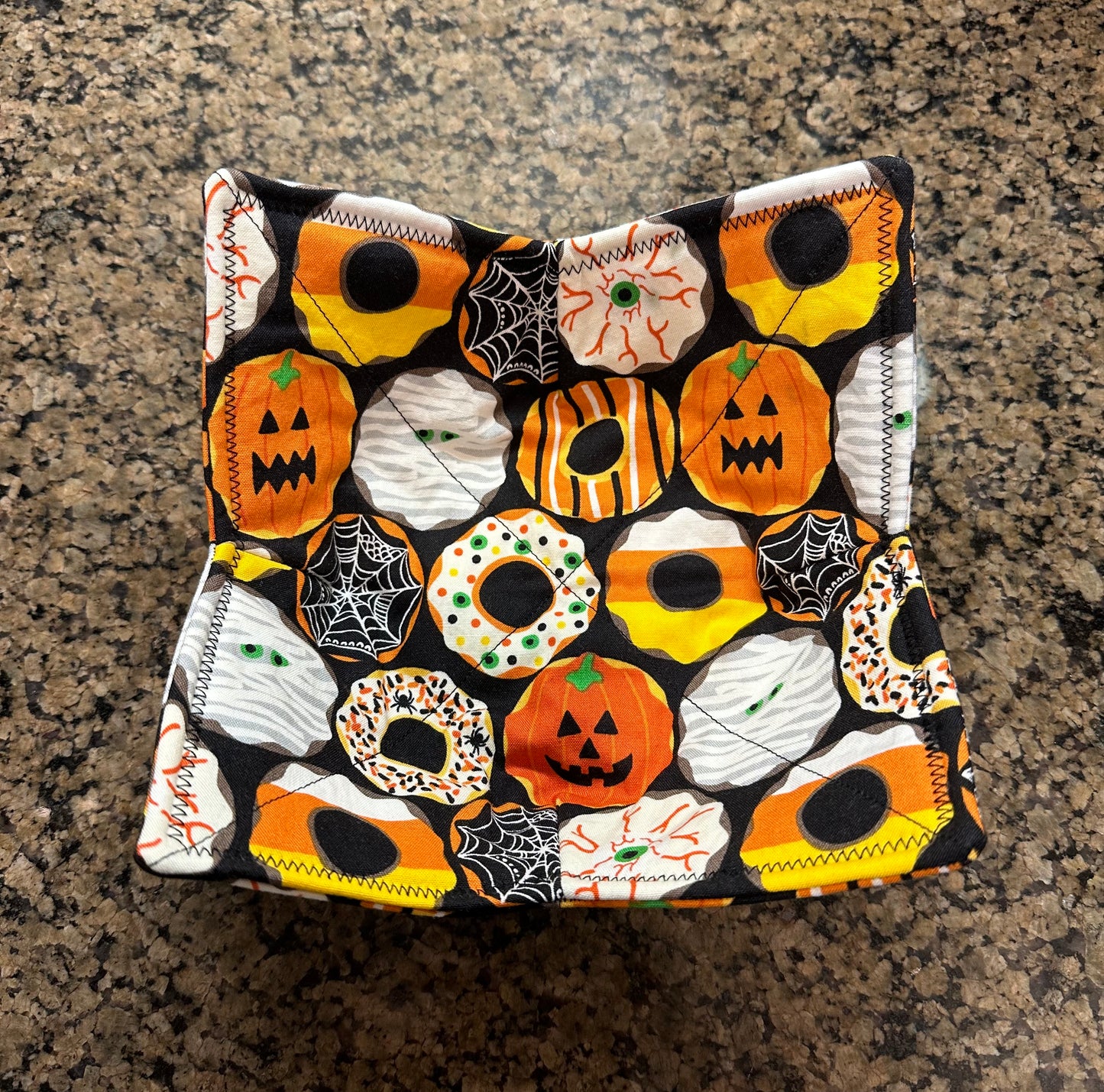 Spooky Donuts Microwave Bowl Cozy