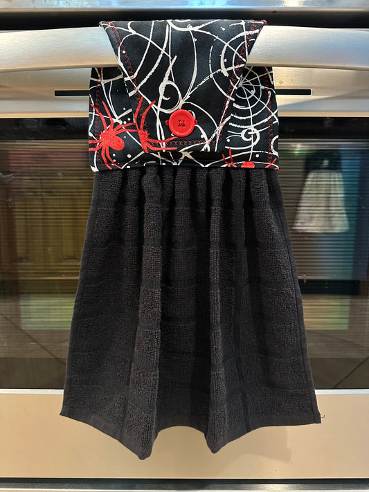 Sparkling Spiders Towel