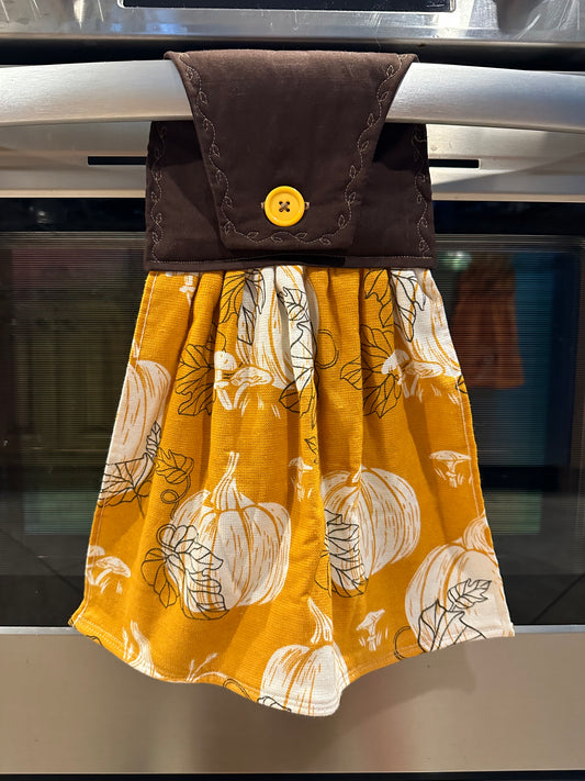 Pumpkins & Mushrooms Towel