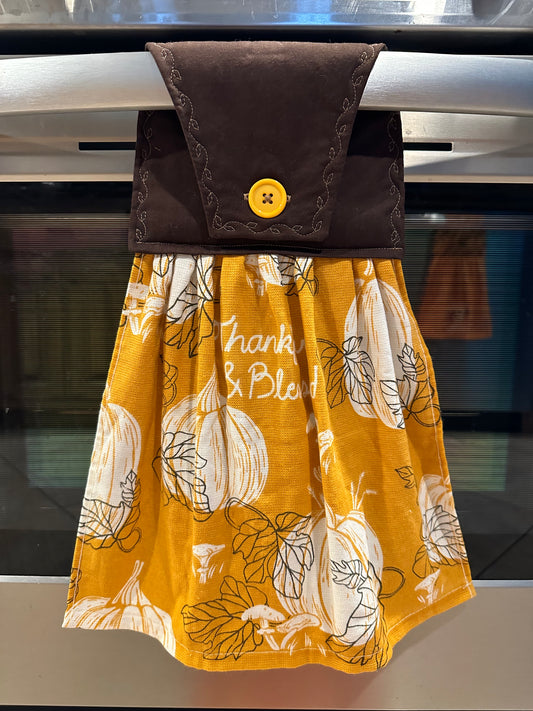 Thankful and Blessed Towel