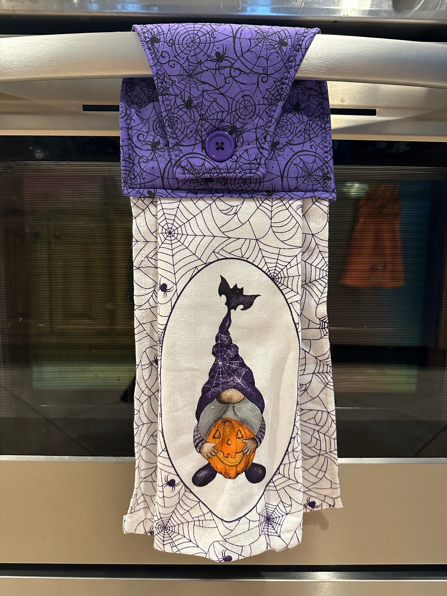 Spooky Web Gnome Towel