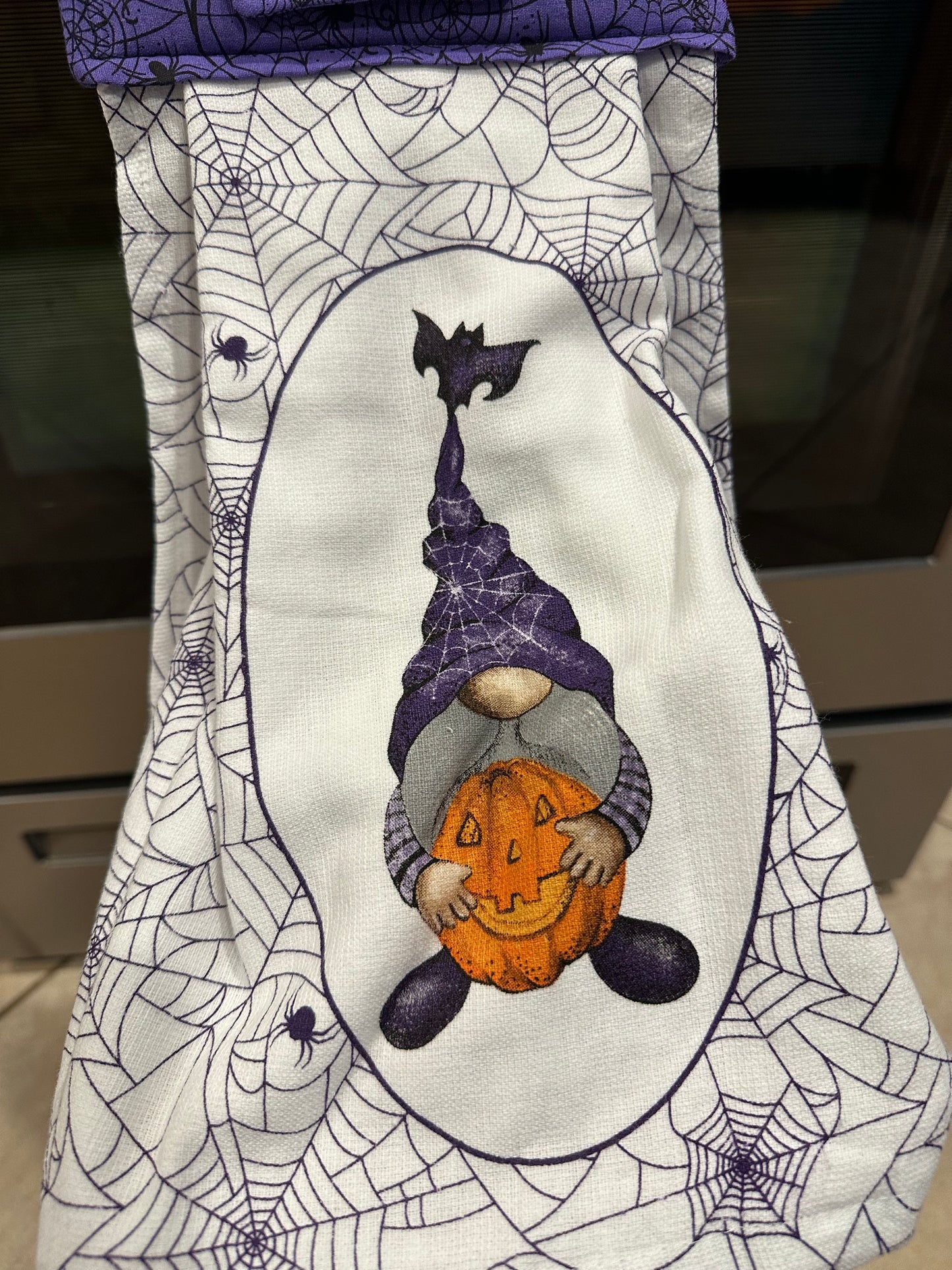 Spooky Web Gnome Towel