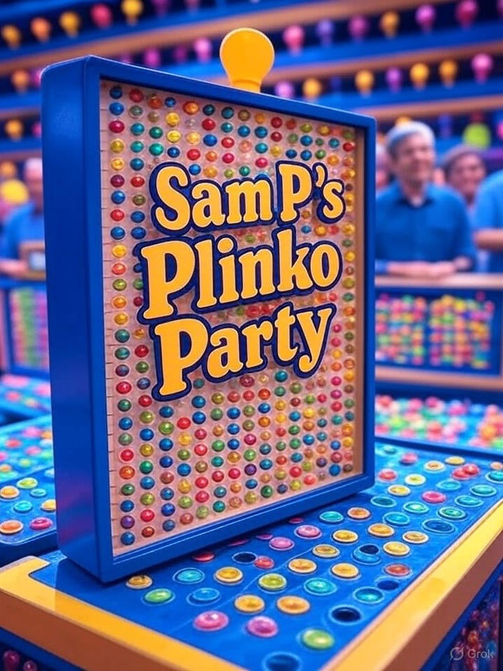 Sam P's Plinko Party