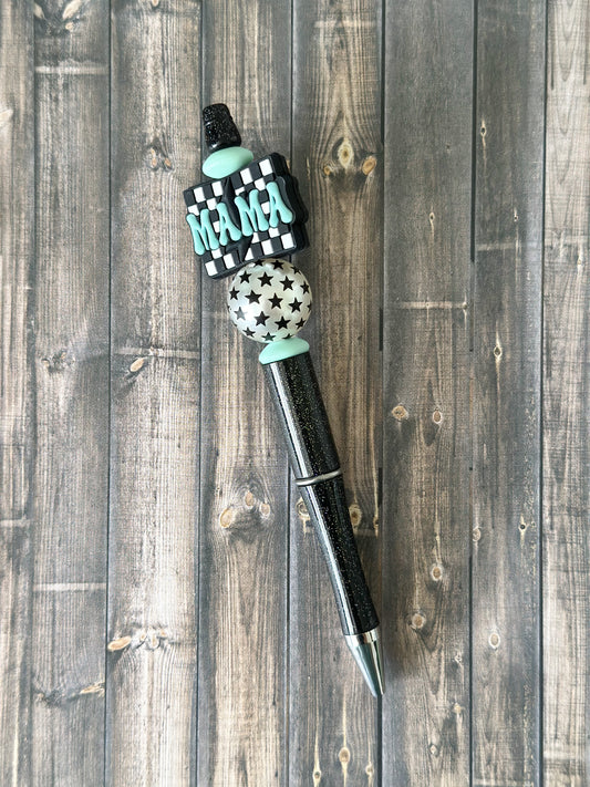 Checkered MAMA Pen