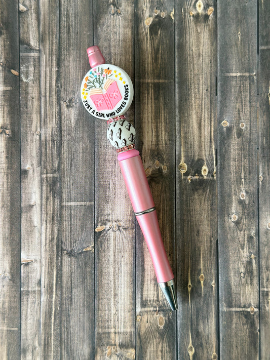 Just A Girl Who Loves Books Pen