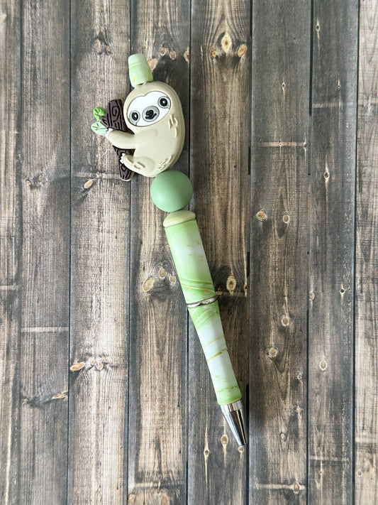 Tan Sloth Pen