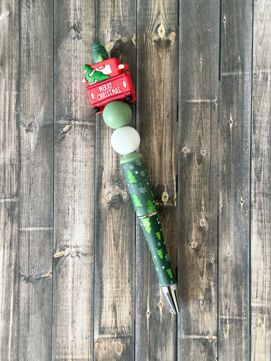 Christmas Truck Pen