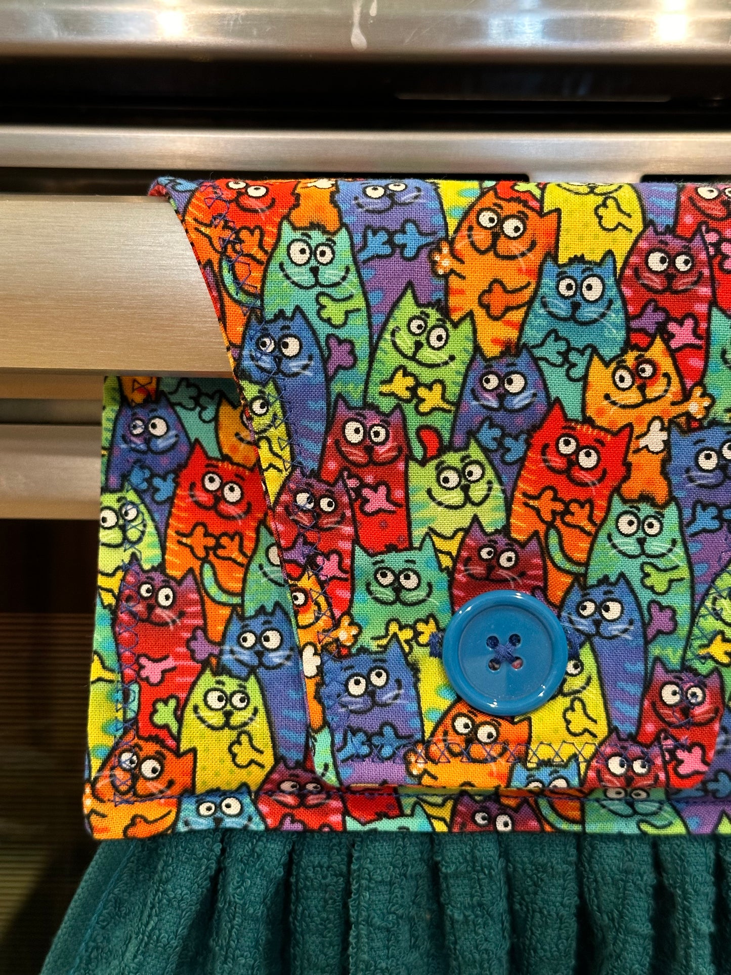 Rainbow Cats Towel