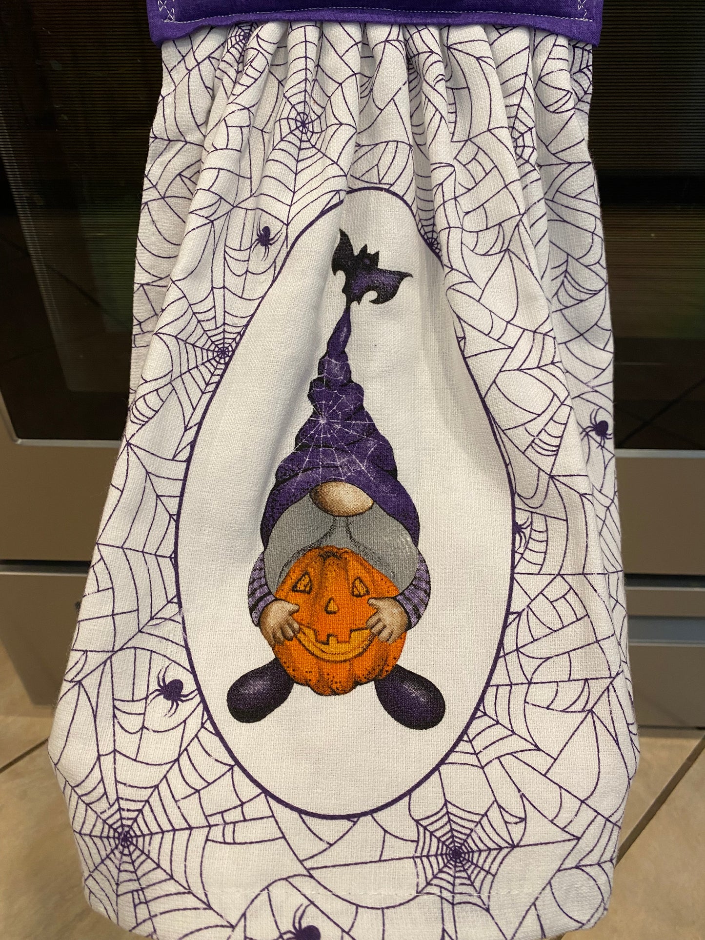 Spooky Spiders Gnome Towel