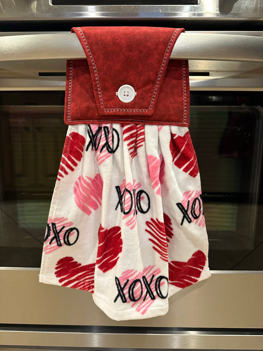 XOXO Hearts Towel
