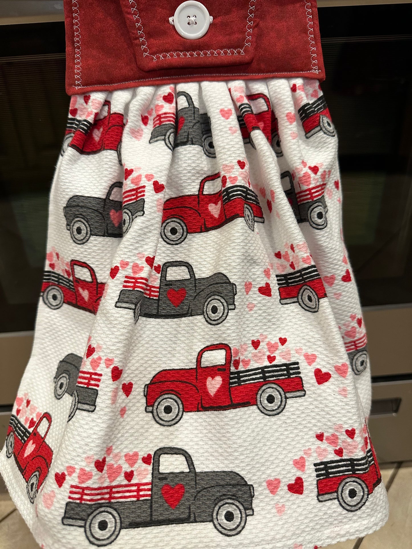 Truck-n-Love (red) Towel