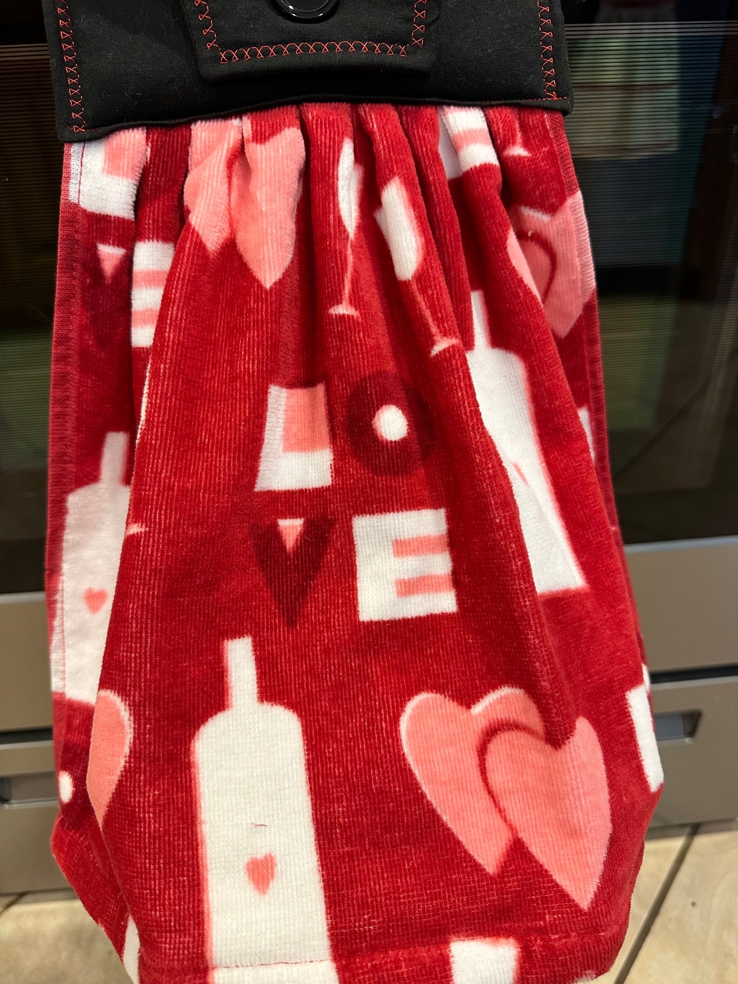 I Love Wine Towel