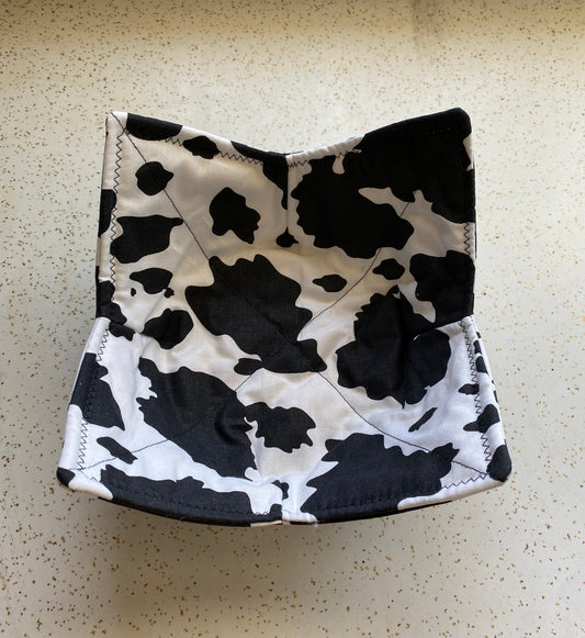 Cow Print Microwave Bowl Cozy